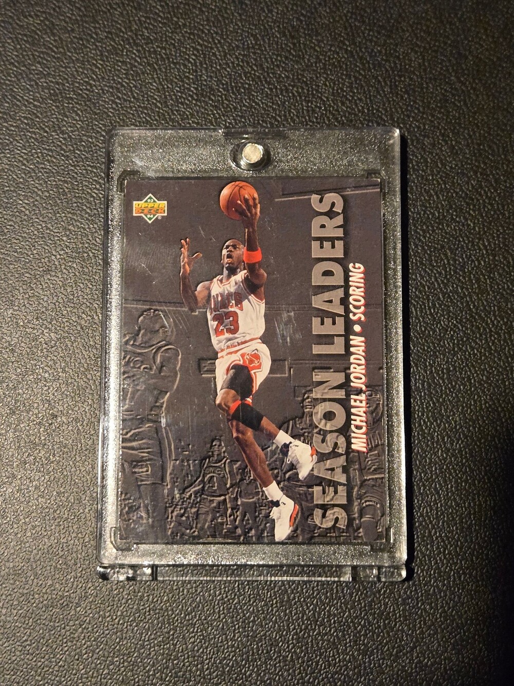 1993 Upper Deck Michael Jordan #166 Season Leaders Scoring Basketball Card